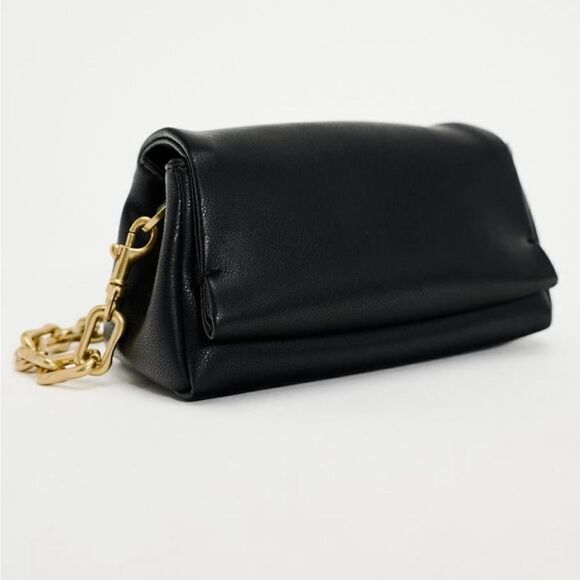Zara Puff chunky chain Shoulder Bag - Picture 16 of 16